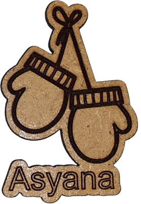 Magnet - Gants personnalisable